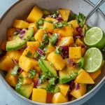 Mango Salad Recipe with Lime Dressing