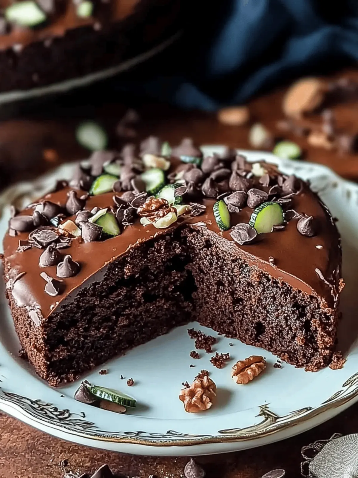 Delicious Vegan Spiced Choco Zucchini Coffee Cake Recipe 2 Vegan Spiced Choco Zucchini Coffee Cake