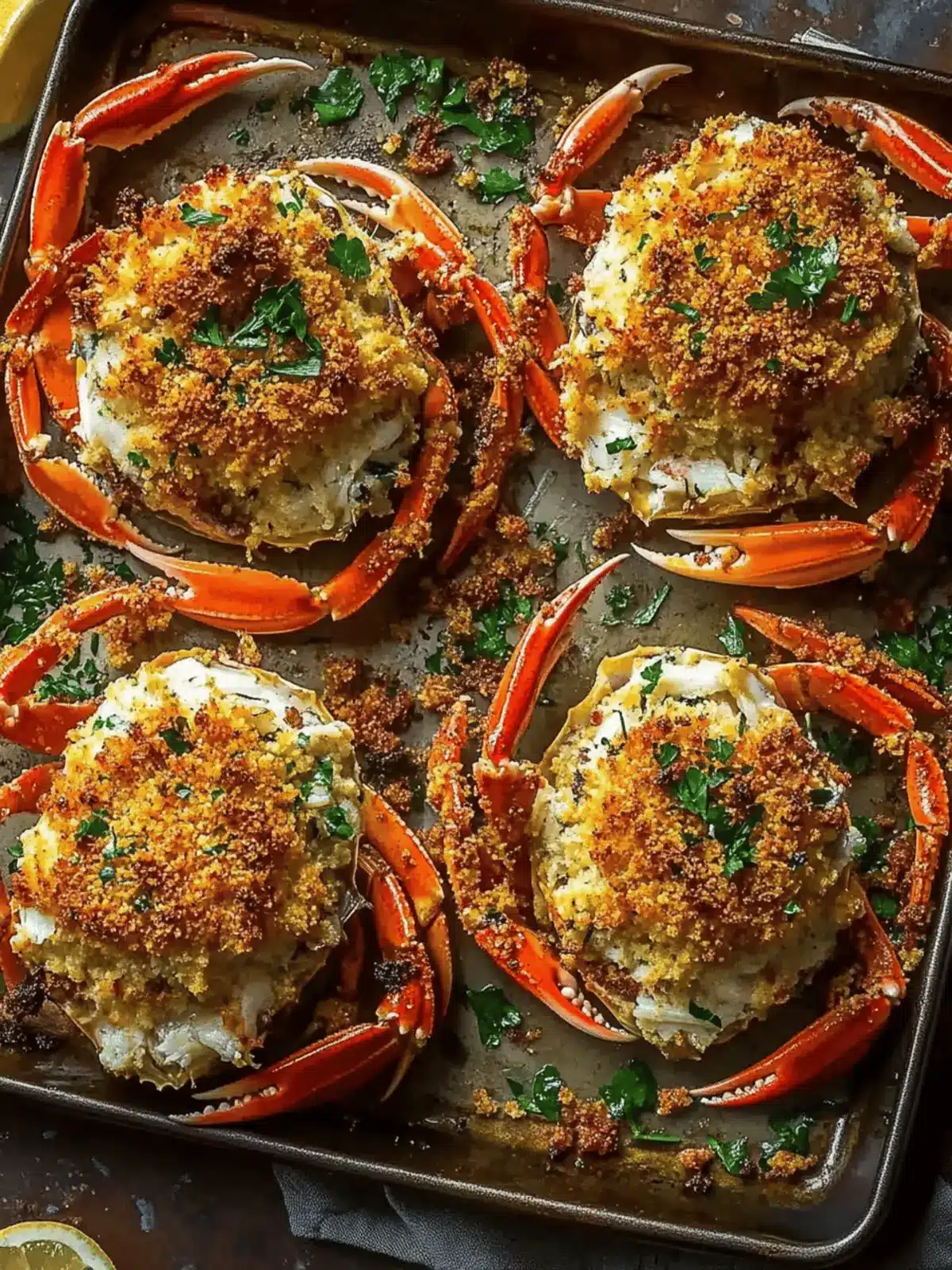 New Orleans Seafood Stuffed Crab Recipe