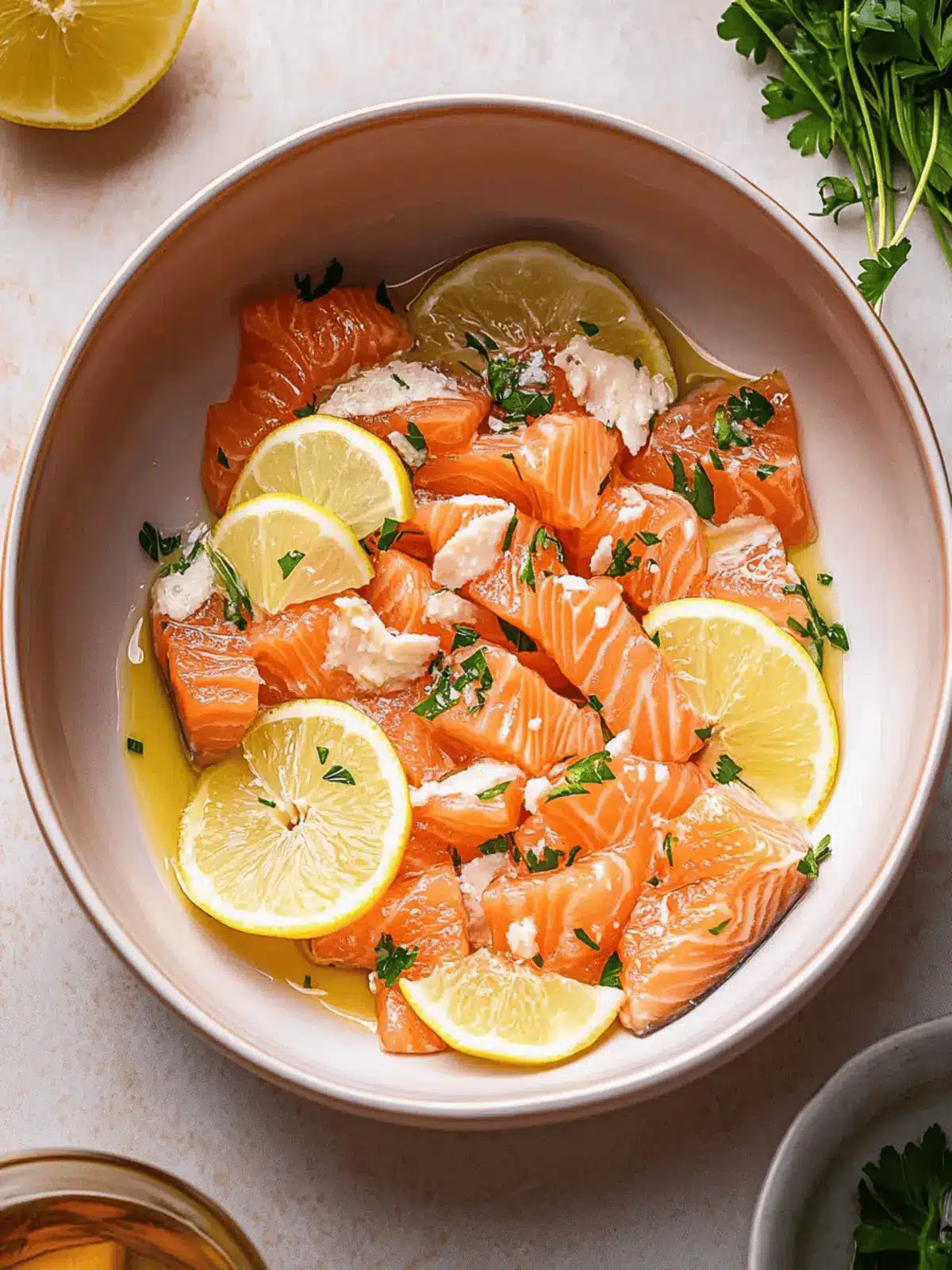 Salmon Crudo