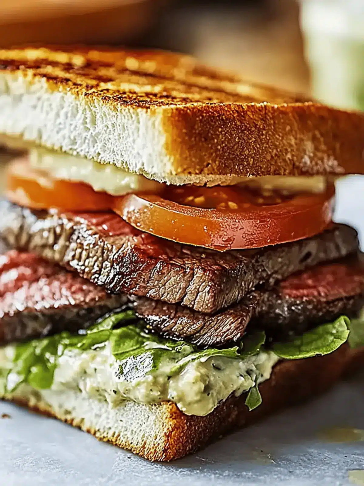 Steak Sandwich Recipe