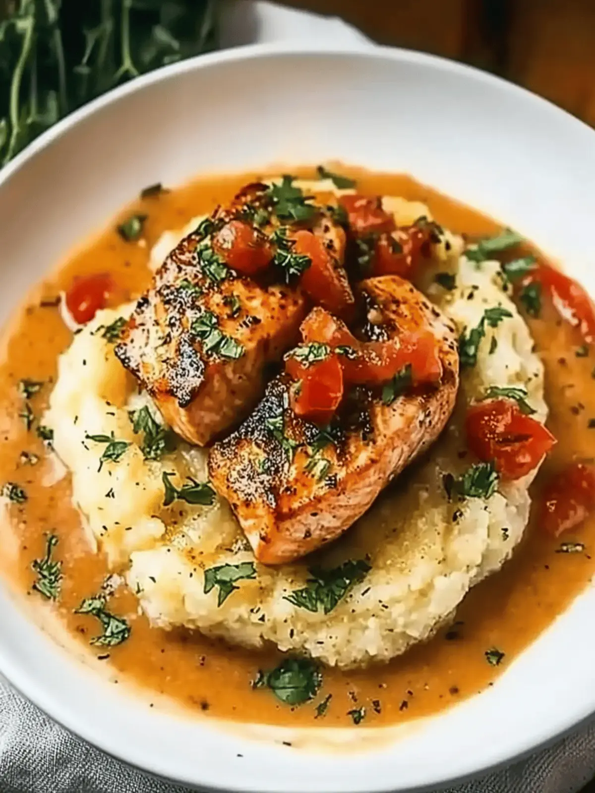 Savory Creole Salmon and Grits for Ultimate Comfort وفے 2 Creole Salmon and Grits
