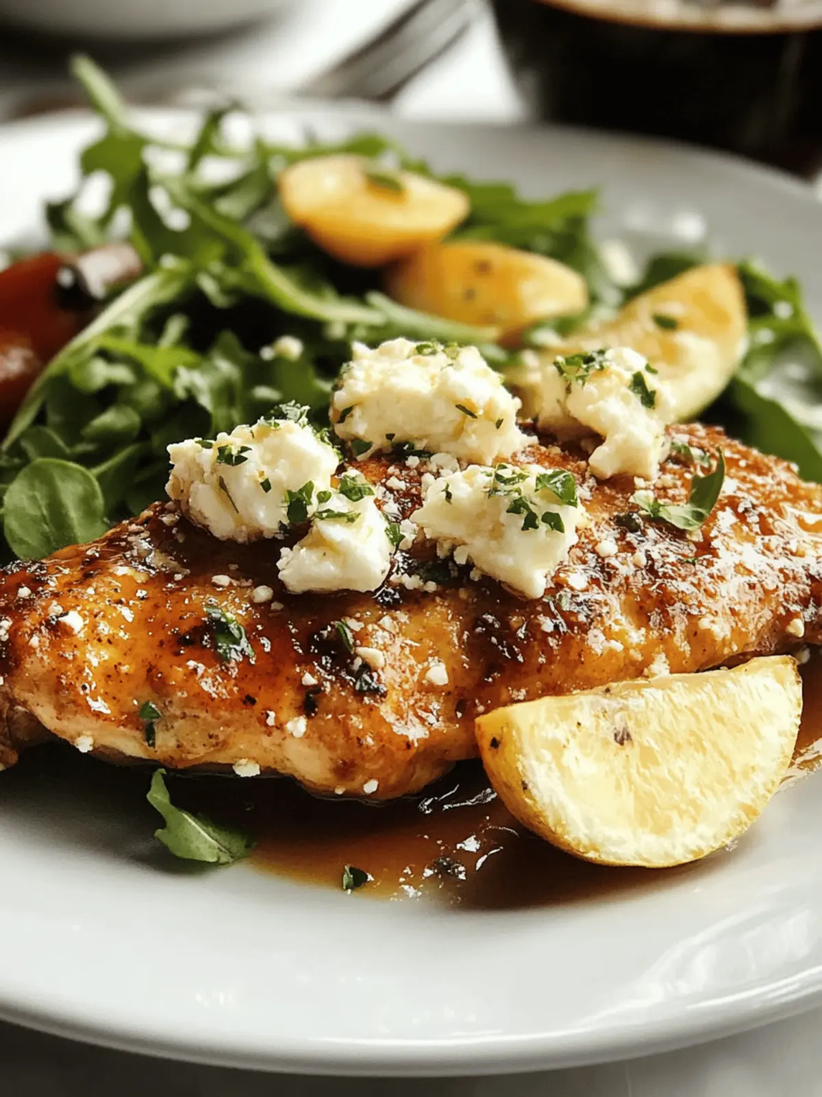 Hot Honey Feta Chicken