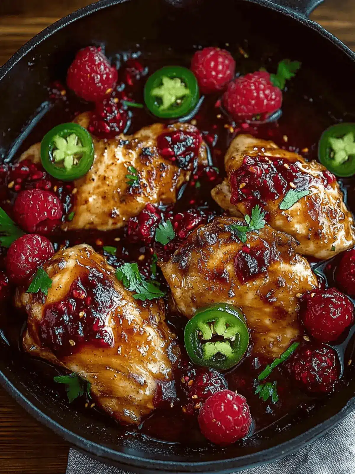 Jalapeno Raspberry Chicken