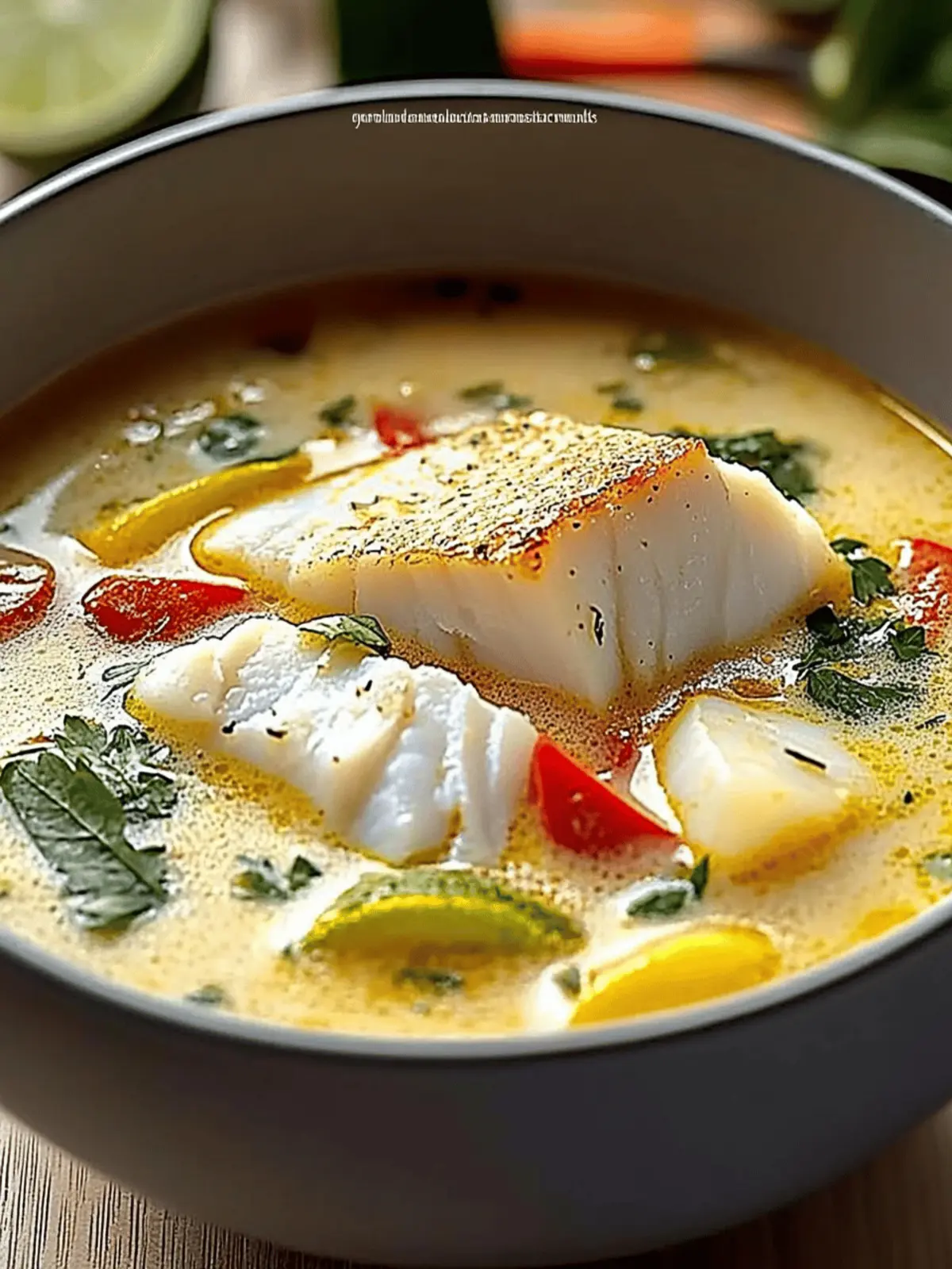 Bright Coconut Lime Fish Soup Recipe for a Tropical Escape 2 Bright Coconut Lime Fish Soup Recipe