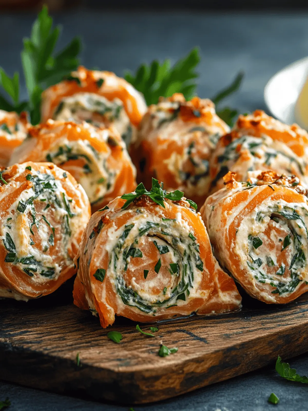 Stuffed Salmon Pinwheels Recipe: Elevate Your Dinner Tonight 4 Stuffed Salmon Pinwheels Recipe