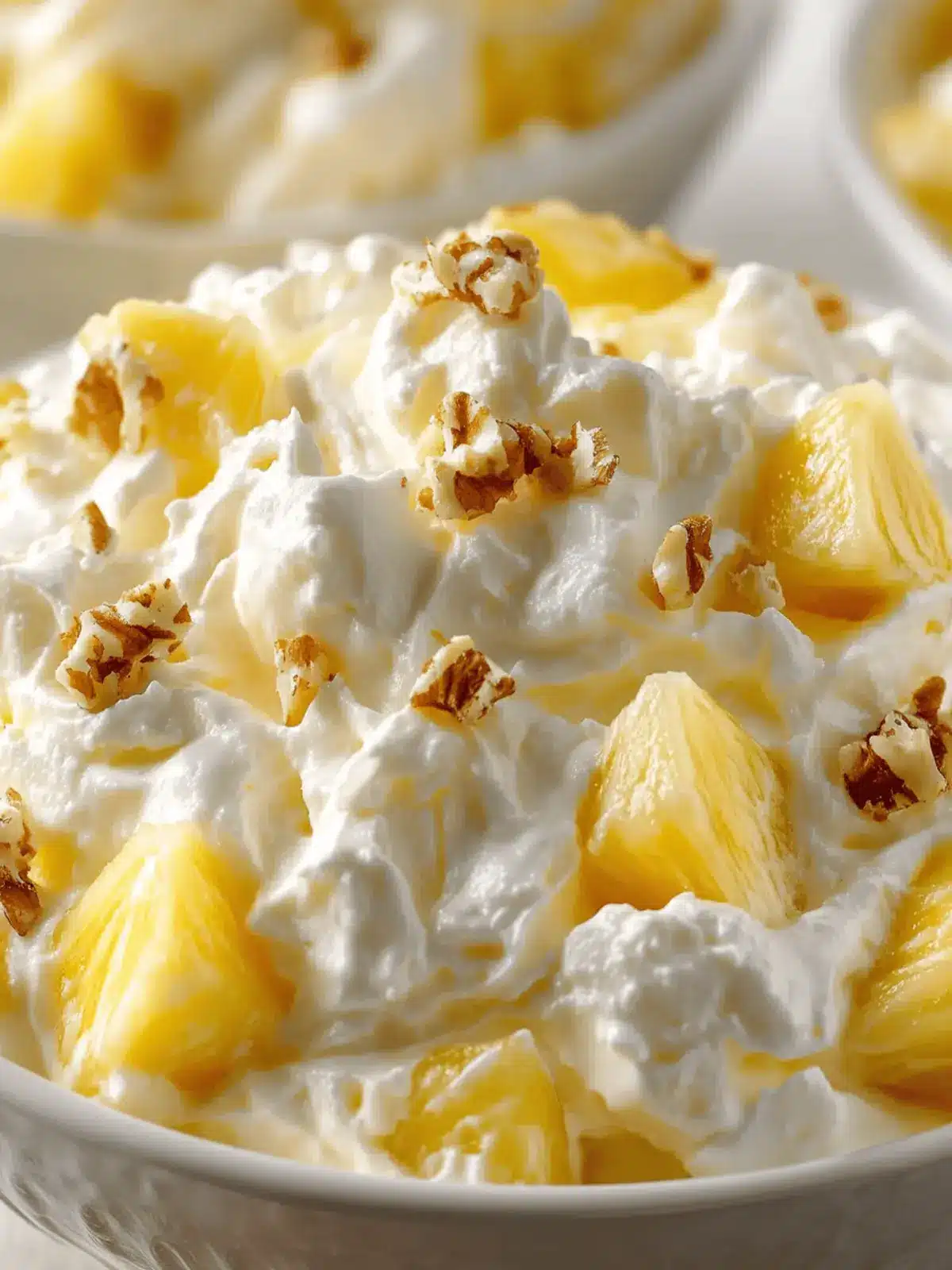 Creamy Cool Whip Pineapple Fluff Recipe