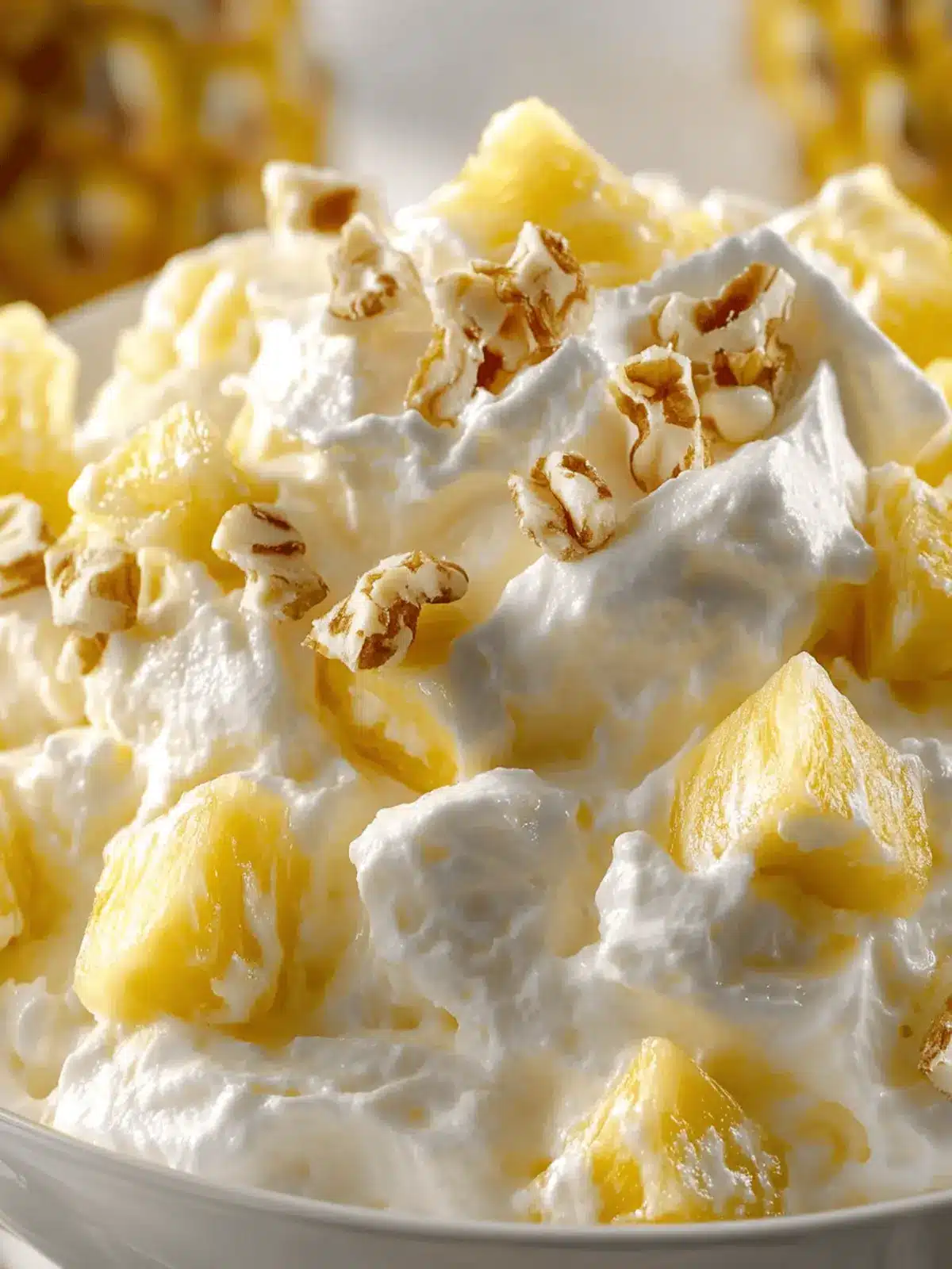 Creamy Cool Whip Pineapple Fluff Recipe