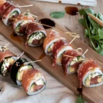 Italian Charcuterie Sushi Rolls