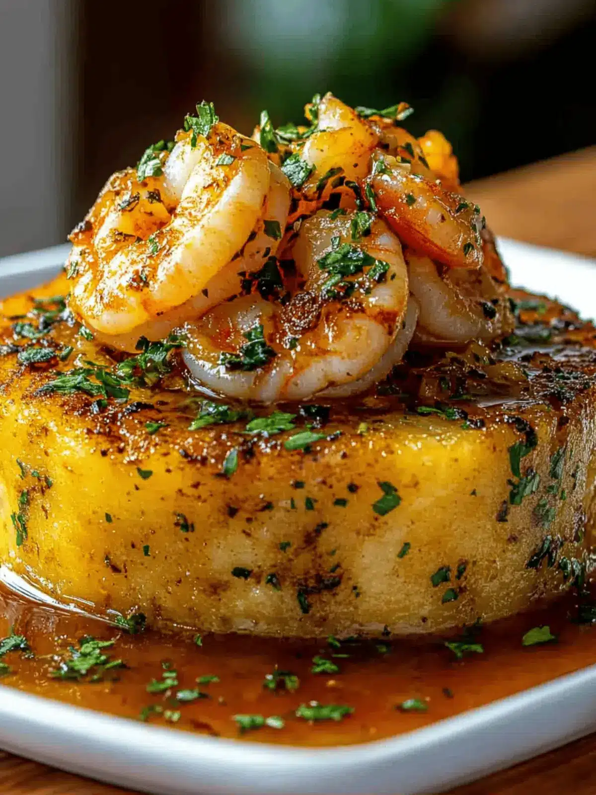 Garlic Shrimp Mofongo: A Comforting Puerto Rican Delight 2 Garlic Shrimp Mofongo