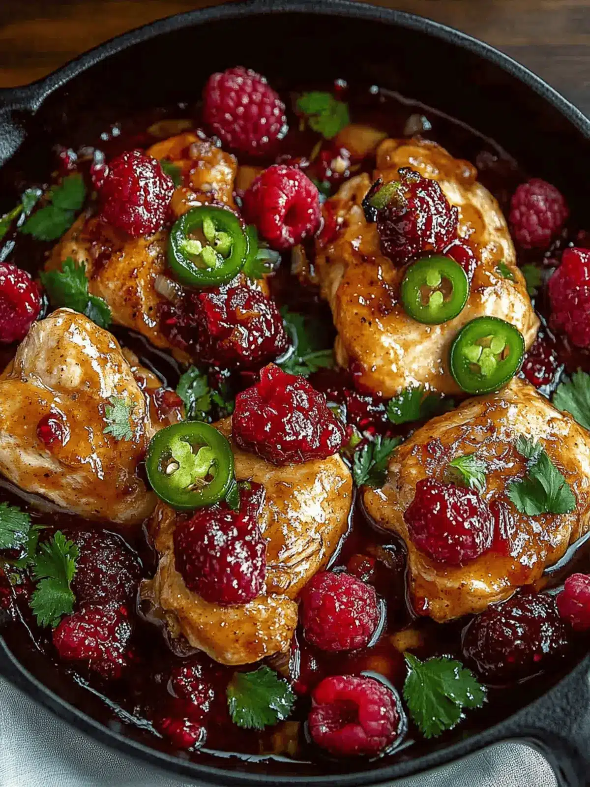 Jalapeno Raspberry Chicken