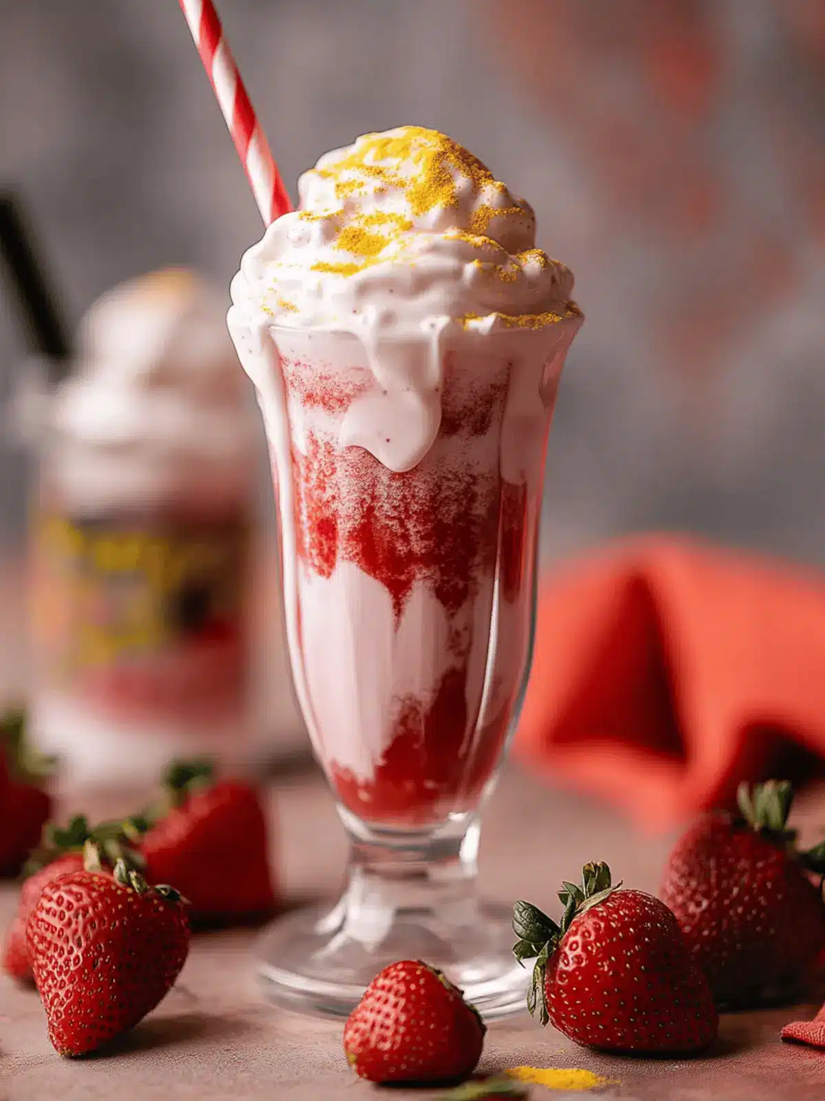 Strawberry Milkshake [Dairy-Free]