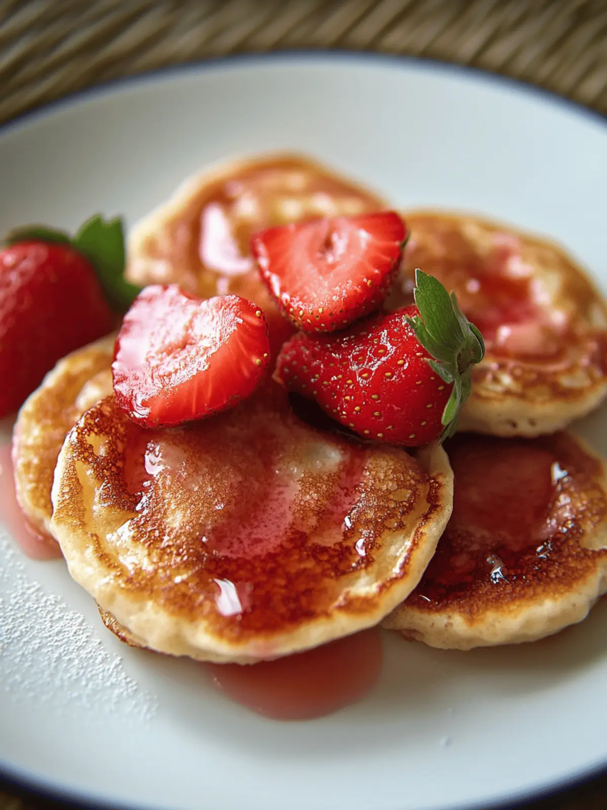 Strawberry Vanilla Cottage Cheese Pancake Bites You’ll Love 3 Strawberry Vanilla Cottage Cheese Pancake Bites