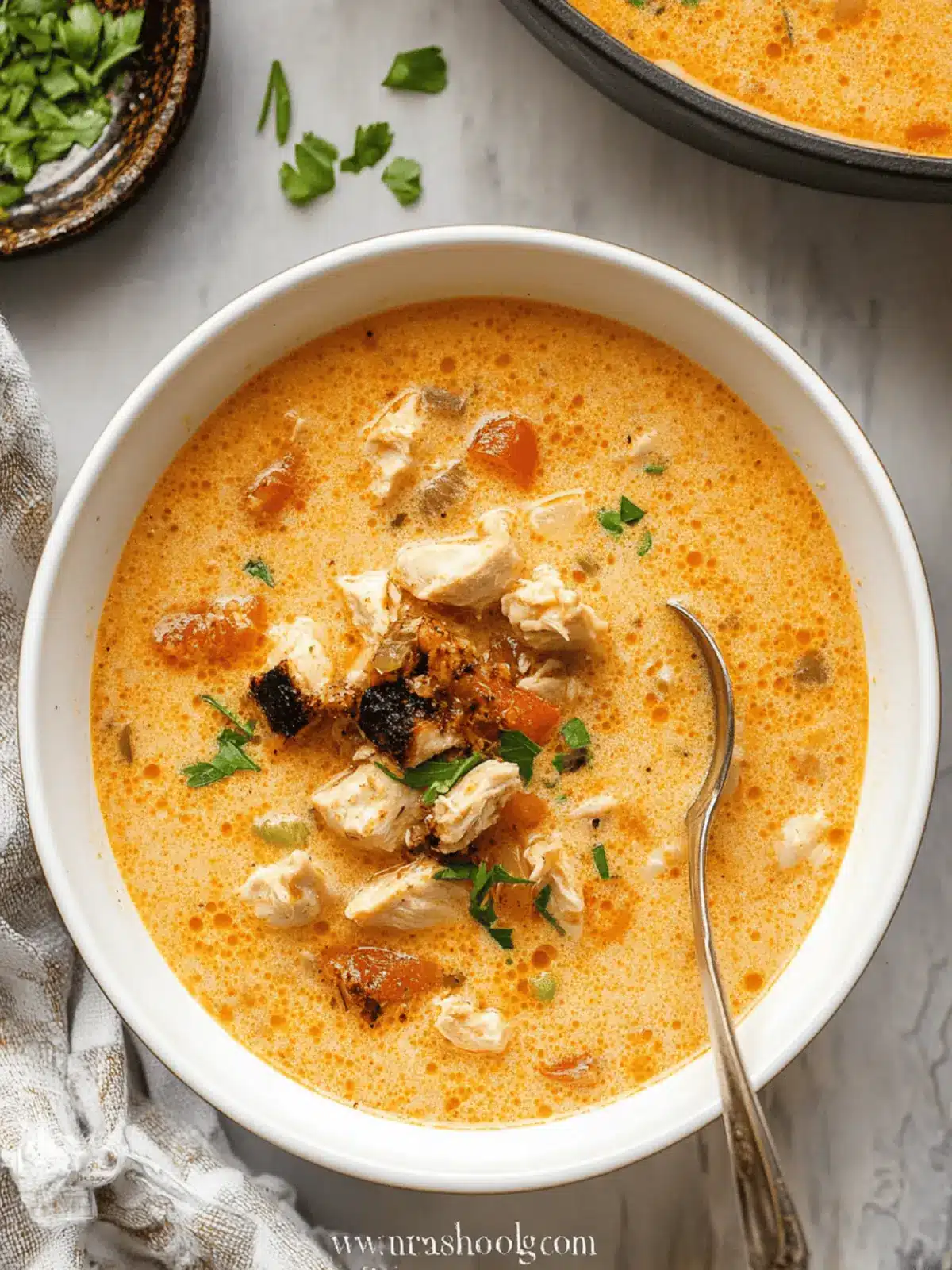 Irresistible Creamy Cajun Chicken Soup for Cozy Nights 4 Creamy Cajun Chicken Soup