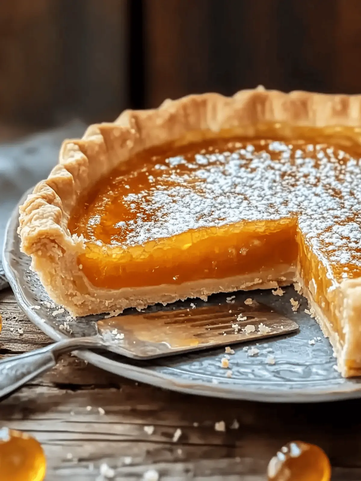 Golden Greek Honey Pie (Melopita)
