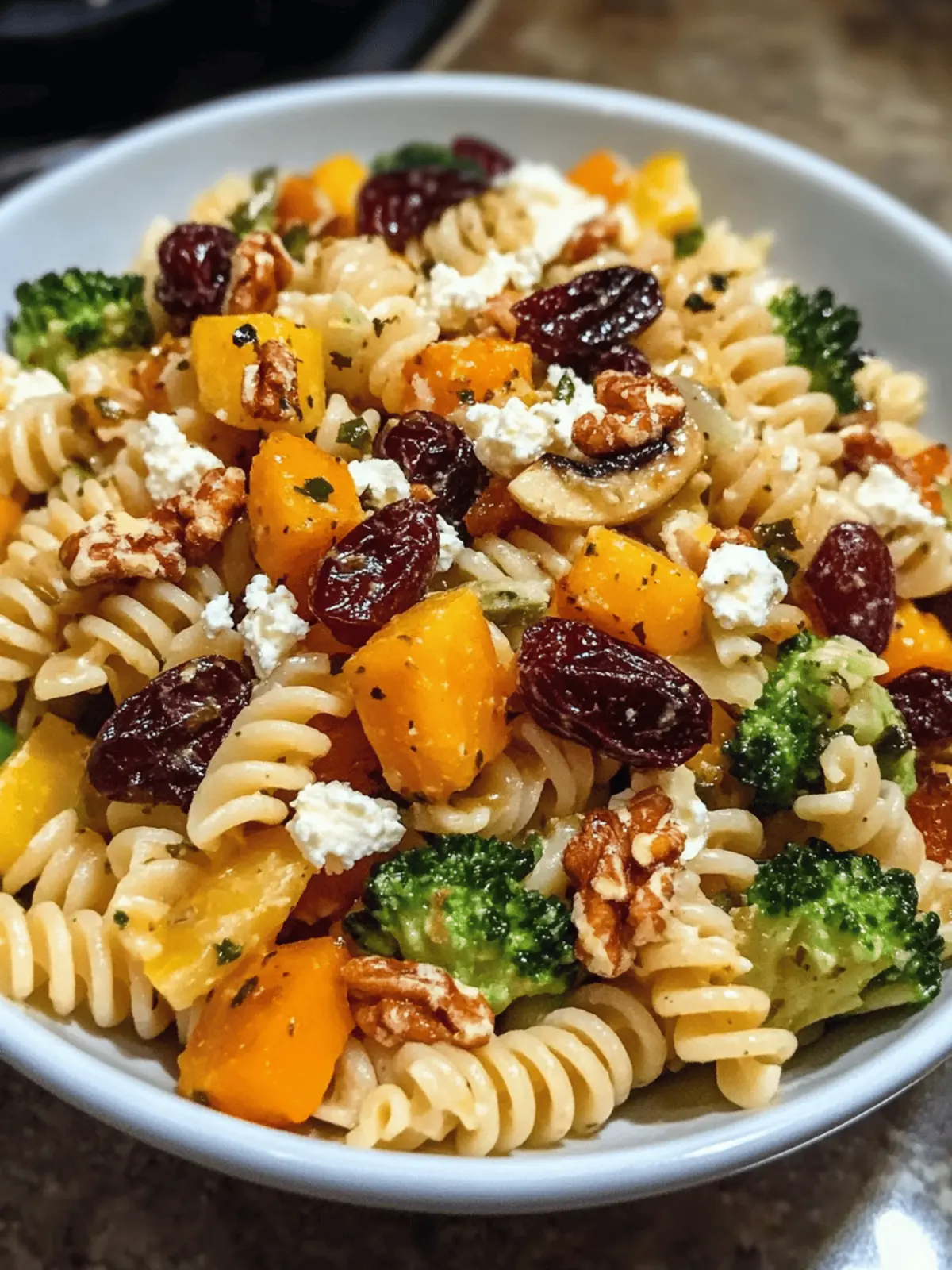 Fall Harvest Pasta Salad