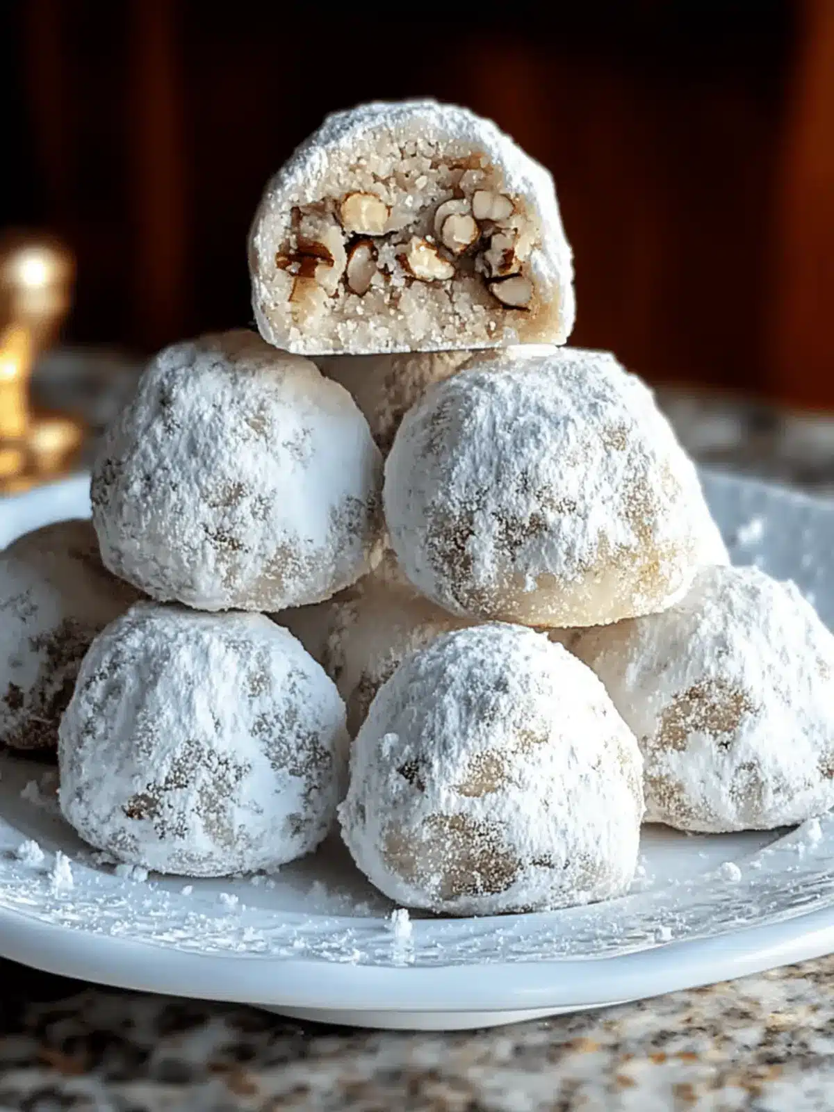 Melt-in-Your-Mouth Buttery Pecan Snowball Cookies Recipe 2 Buttery Pecan Snowball Cookies