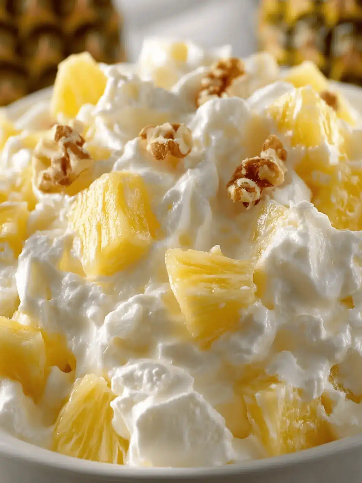 Creamy Cool Whip Pineapple Fluff Recipe