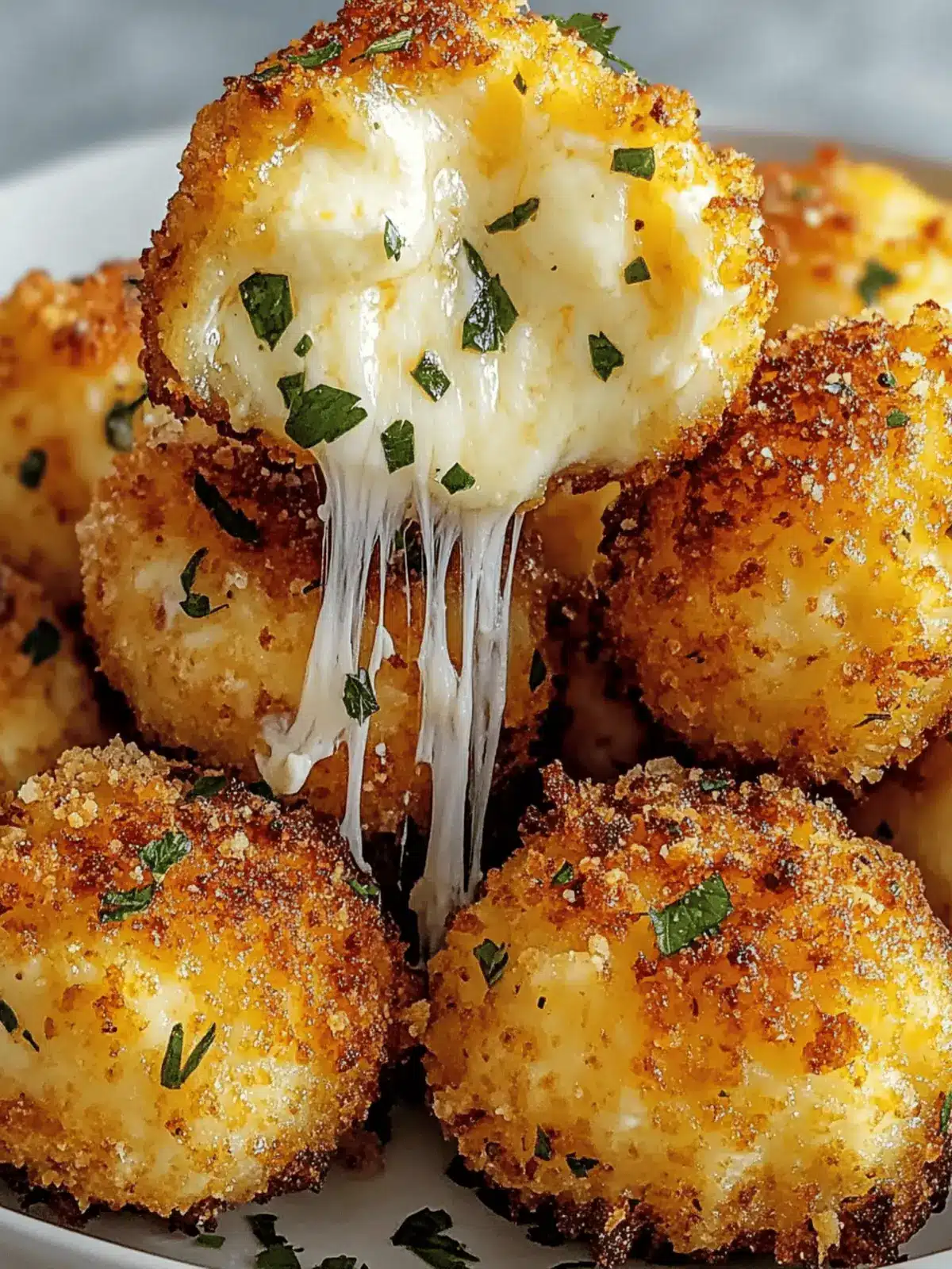 Cheesy Parmesan Mozzarella Bites Recipe