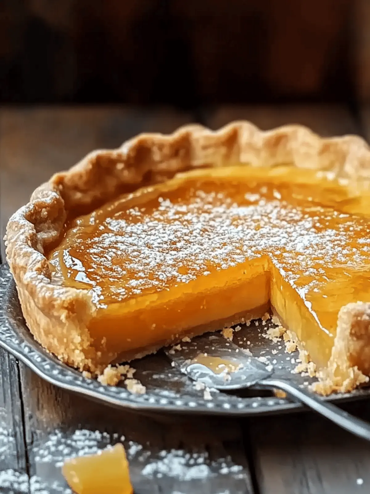 Golden Greek Honey Pie (Melopita)