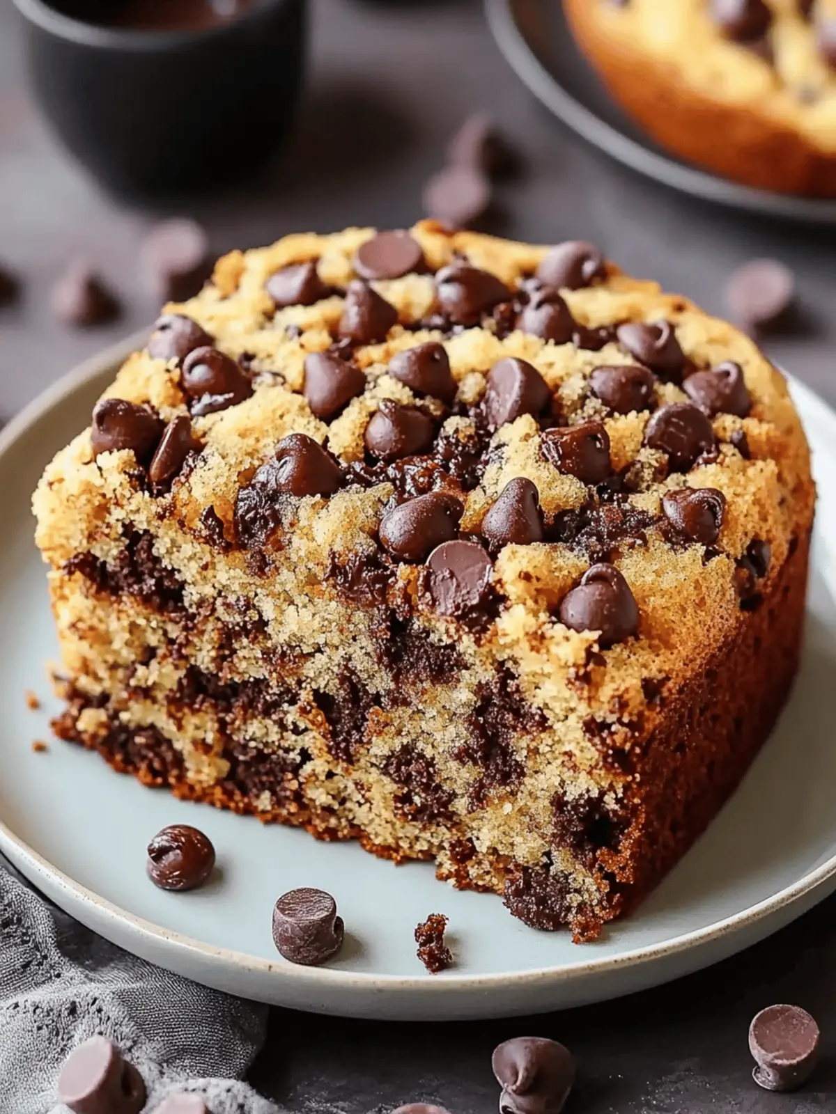 Chocolate Chip Coffee Cake
