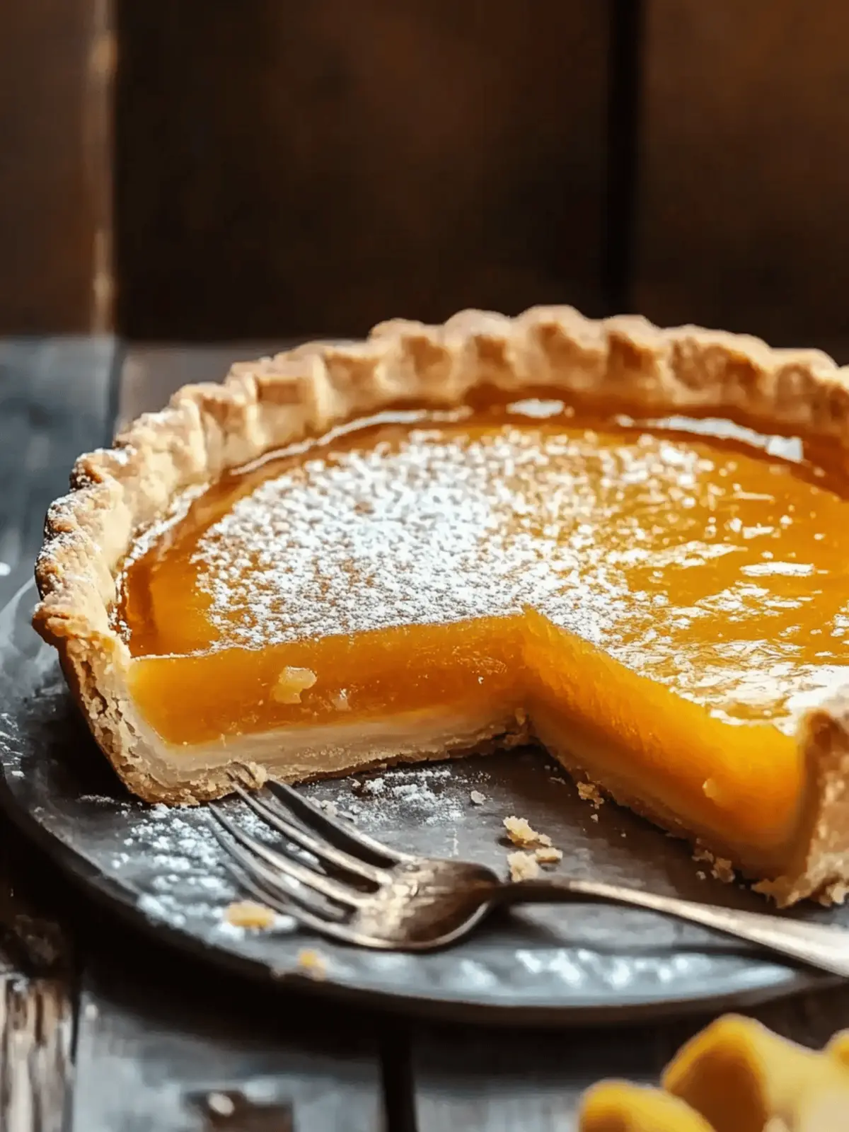 Golden Greek Honey Pie (Melopita)