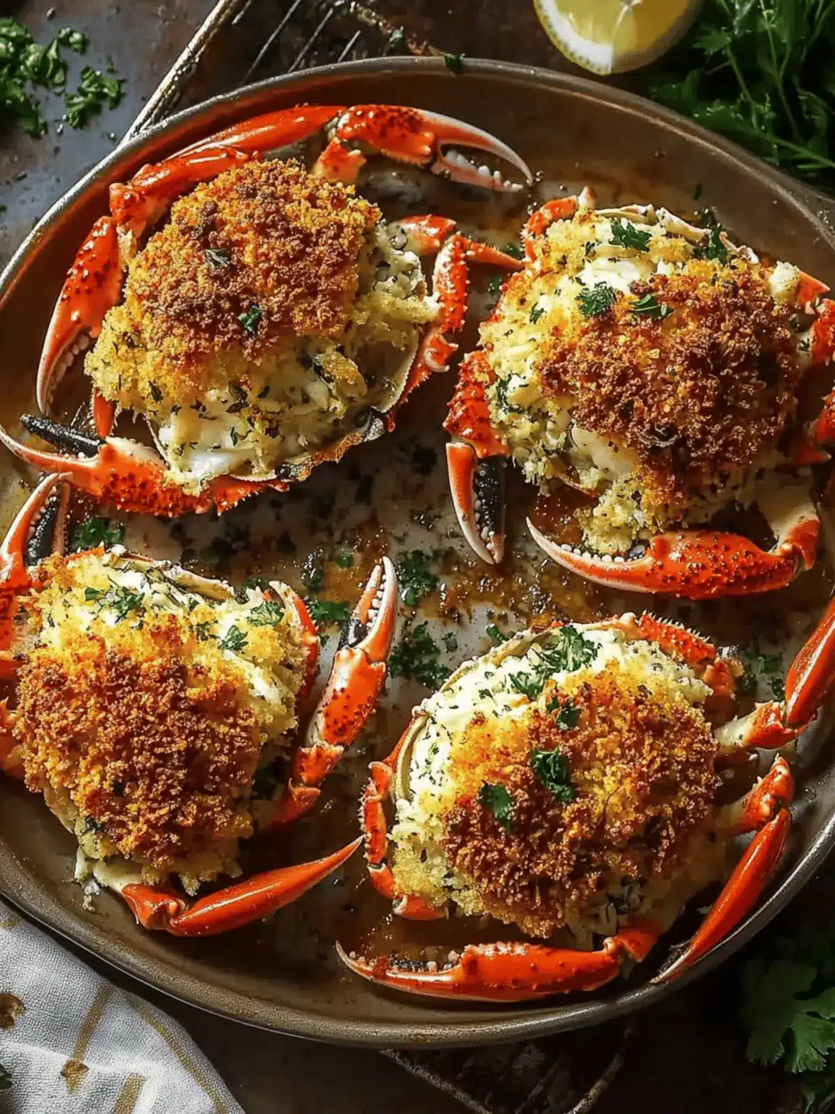 New Orleans Seafood Stuffed Crab Recipe