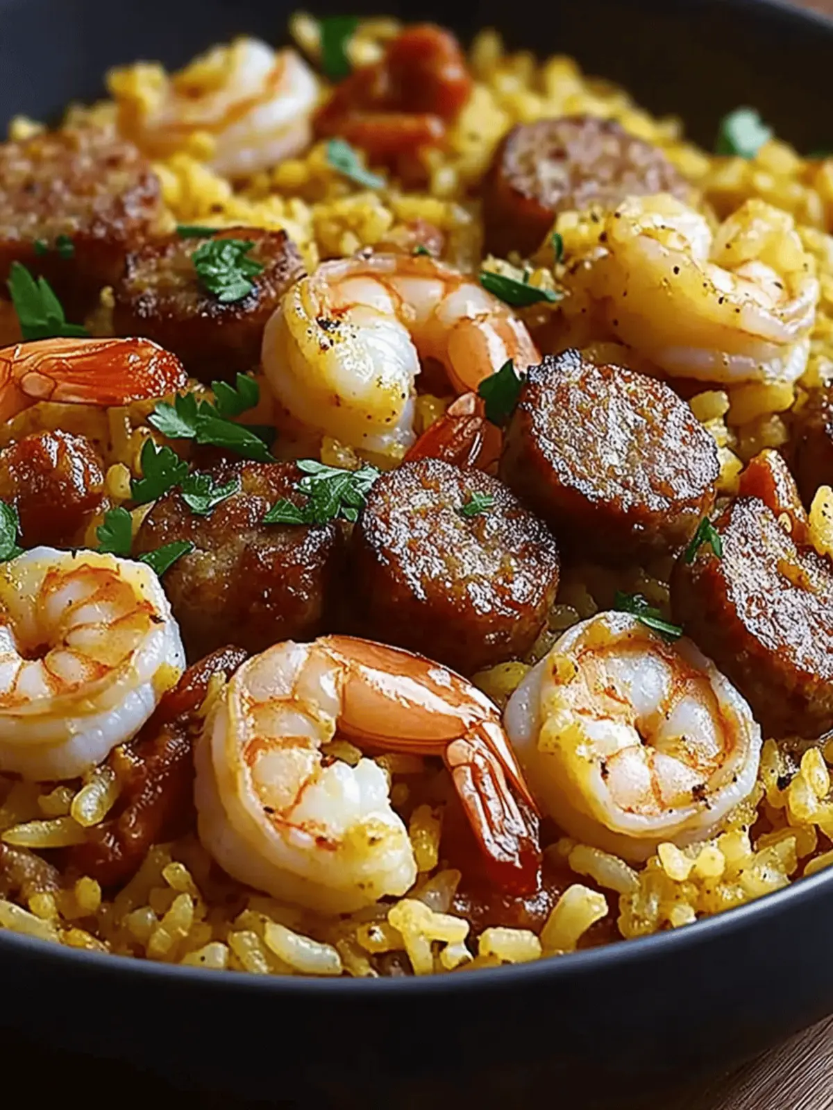 Shrimp Sausage Dirty Rice Recipe