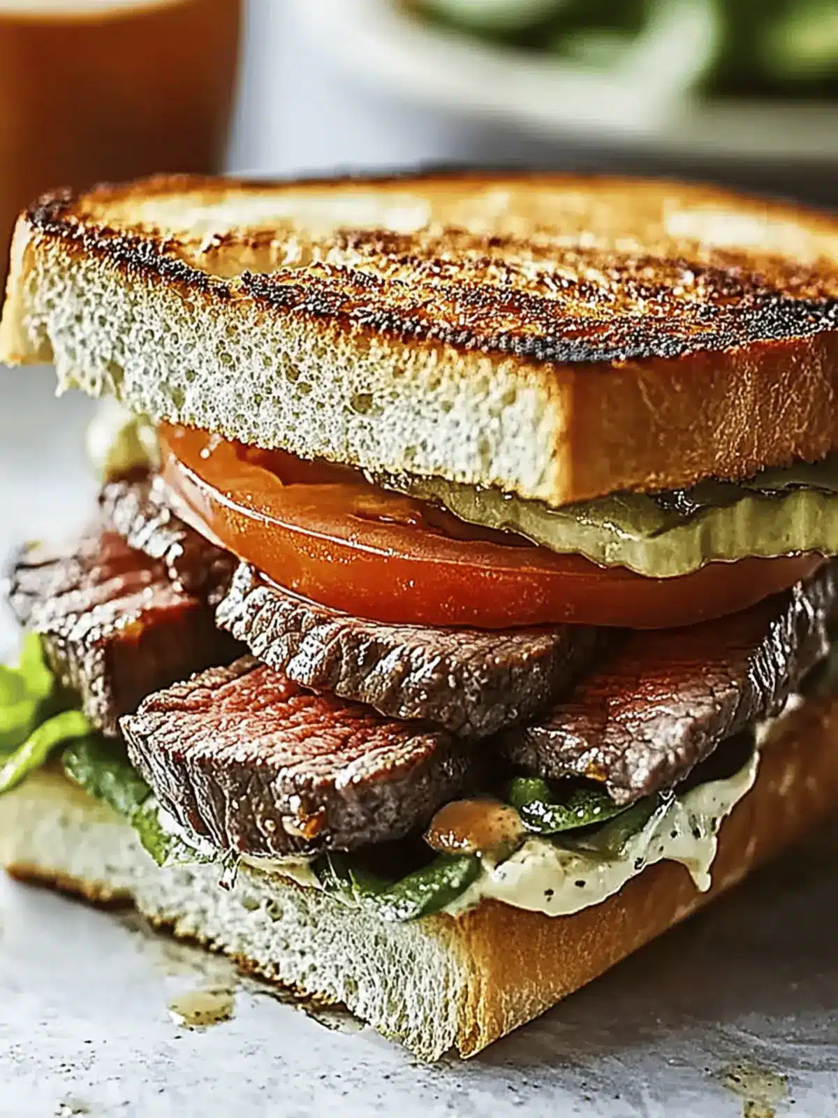 Steak Sandwich Recipe