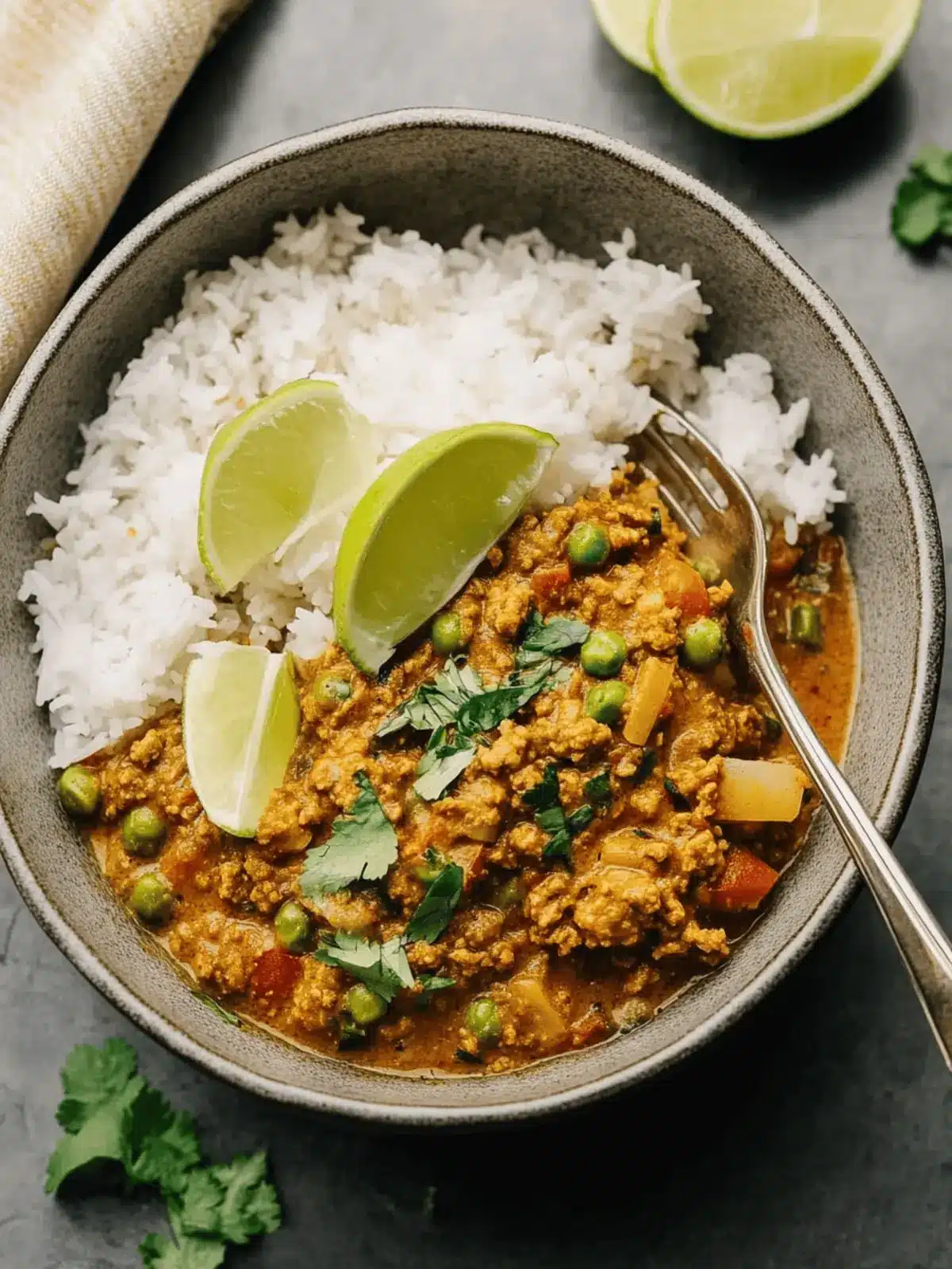 Ground Beef Curry (Keema Curry)