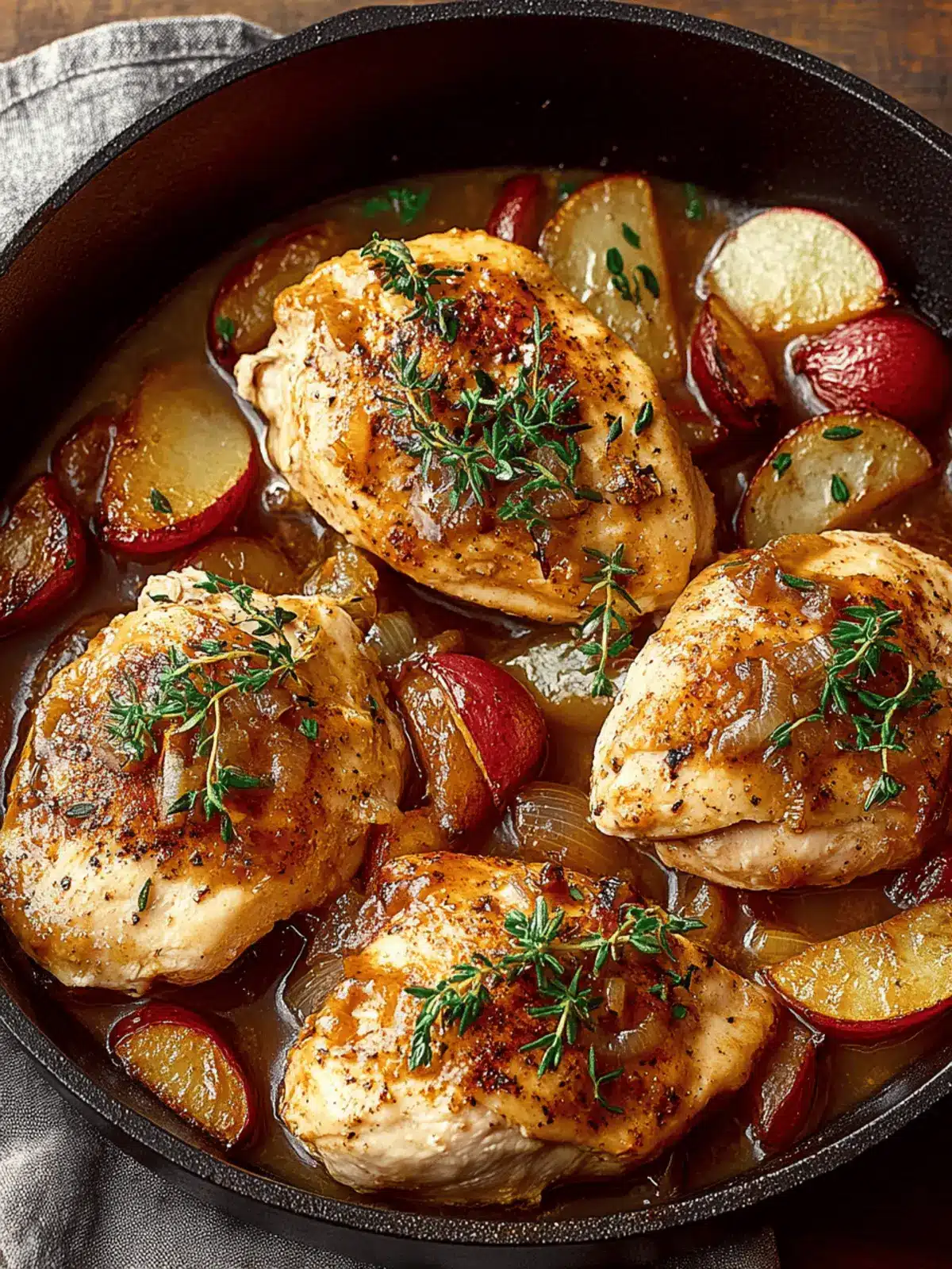 Autumn Harvest Chicken Skillet