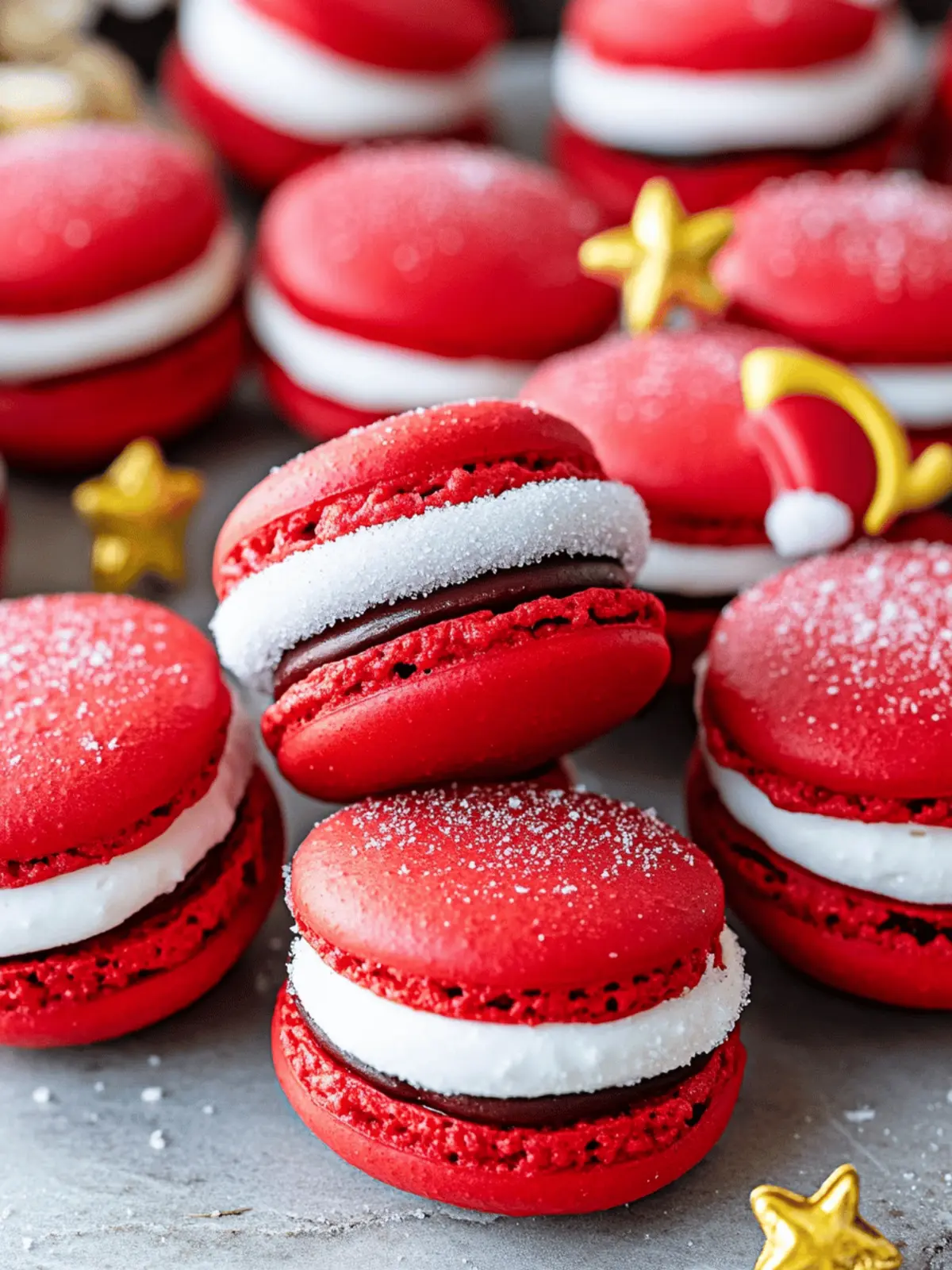 Santa Claus Macarons