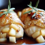 Apple and Brie Stuffed Chicken