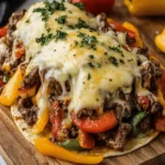 Cheese Steak Fajitas recipe