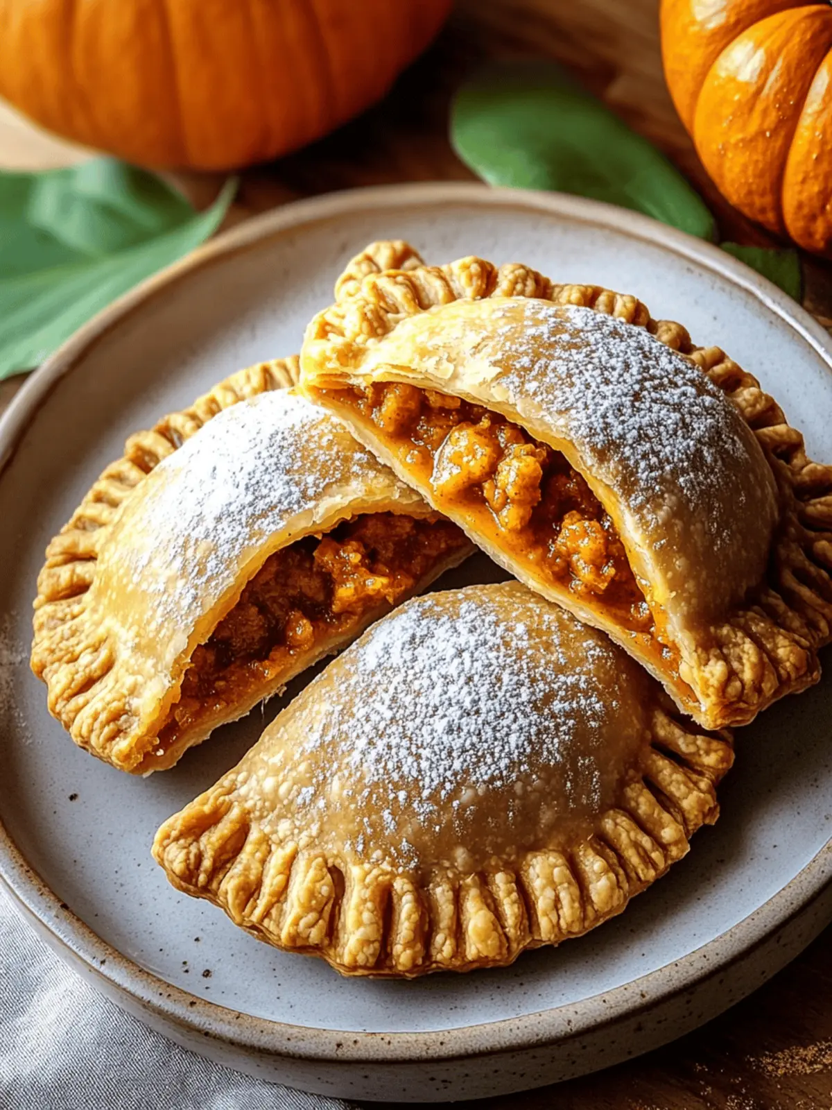 Pumpkin Hand Pies