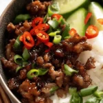 Vietnamese Caramelised Pork Bowls