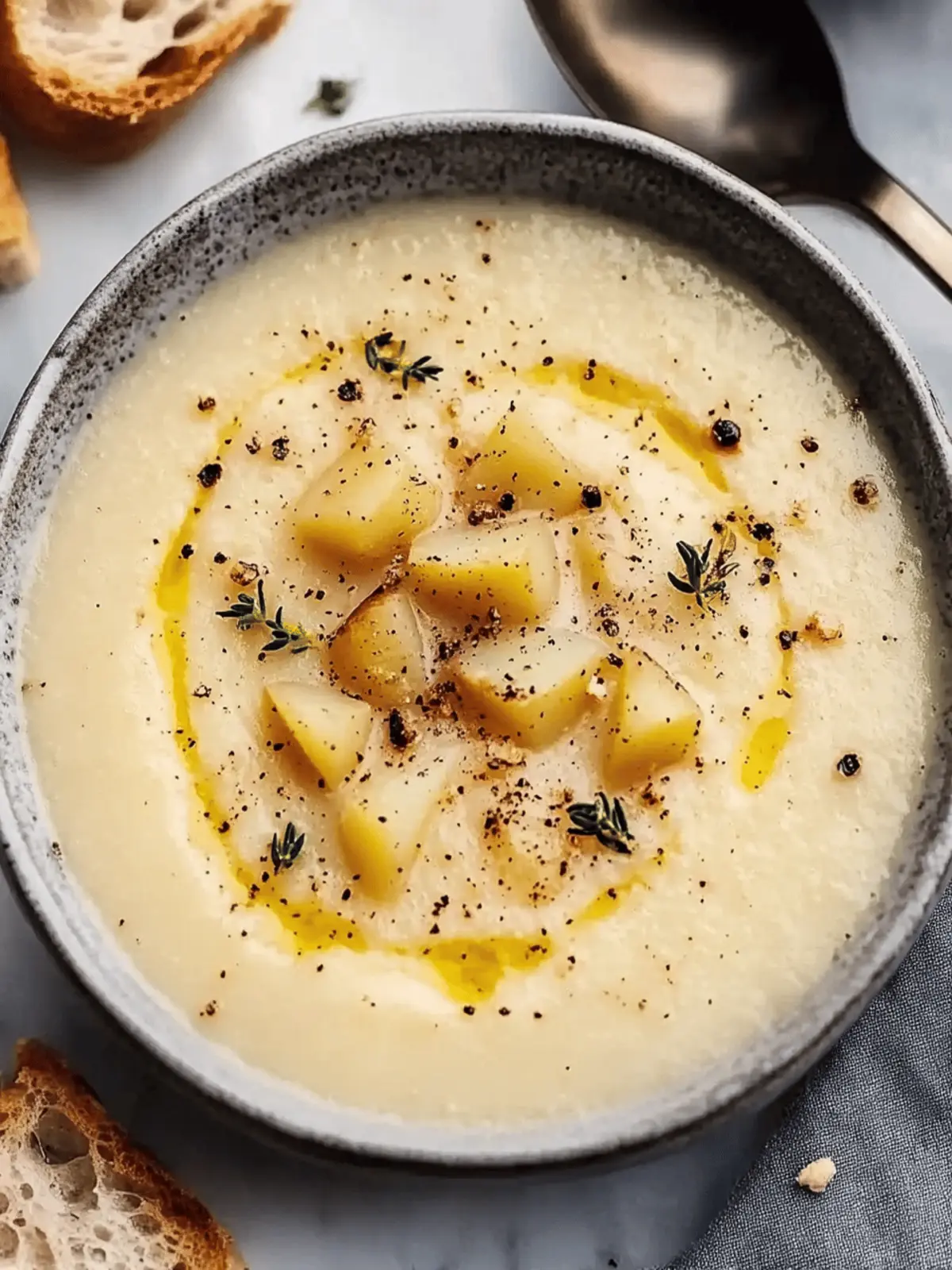 Creamy Vegan Roasted Garlic Potato Soup for Cozy Nights 4 Vegan Roasted Garlic Potato Soup