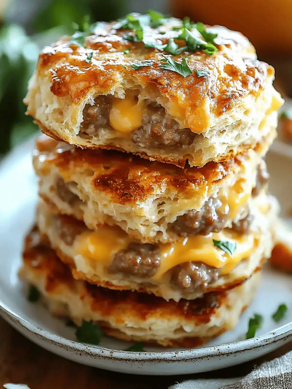 Heavenly Beef Sausage Cheese Butter Swim Biscuits Recipe 2 Beef Sausage Cheese Butter Swim Biscuits