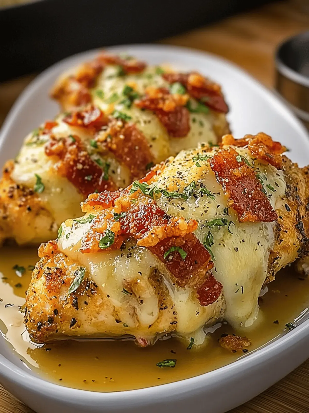 Savory Bacon Garlic Parmesan Chicken That's Sure to Impress 4 Bacon Garlic Parmesan Chicken