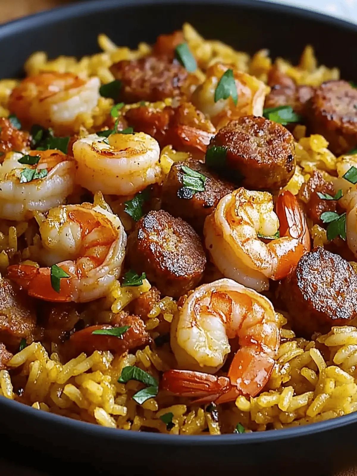 Shrimp Sausage Dirty Rice Recipe