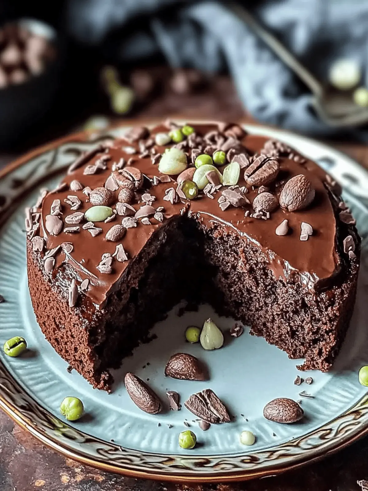 Delicious Vegan Spiced Choco Zucchini Coffee Cake Recipe 3 Vegan Spiced Choco Zucchini Coffee Cake