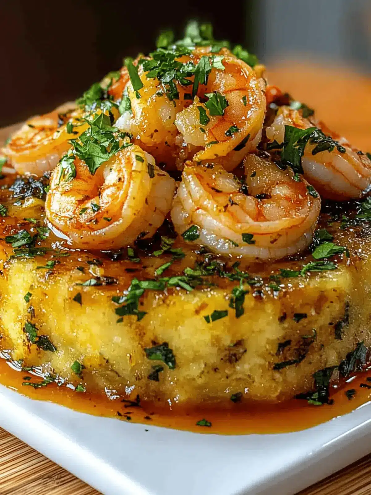 Garlic Shrimp Mofongo: A Comforting Puerto Rican Delight 4 Garlic Shrimp Mofongo