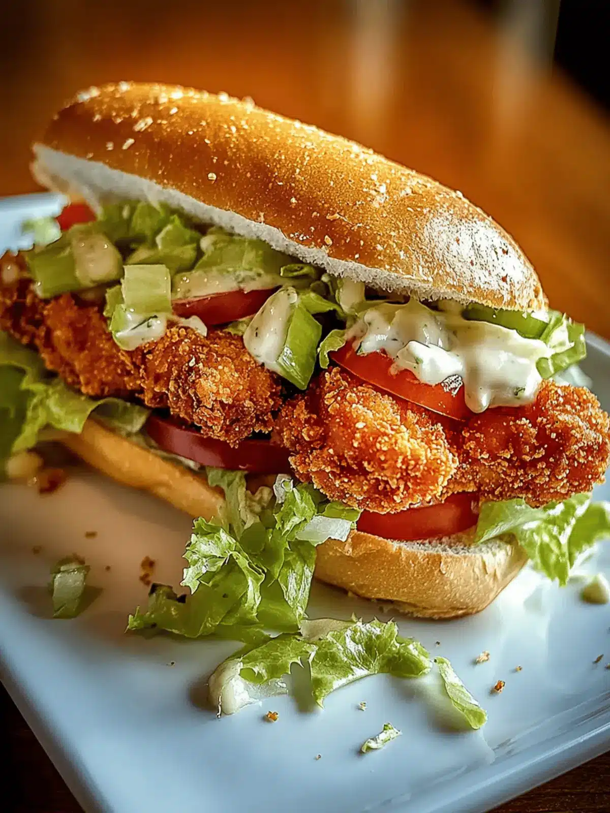 Crispy Chicken Caesar Sandwich: Your New Go-To Lunch Hero 4 Crispy Chicken Caesar Sandwich
