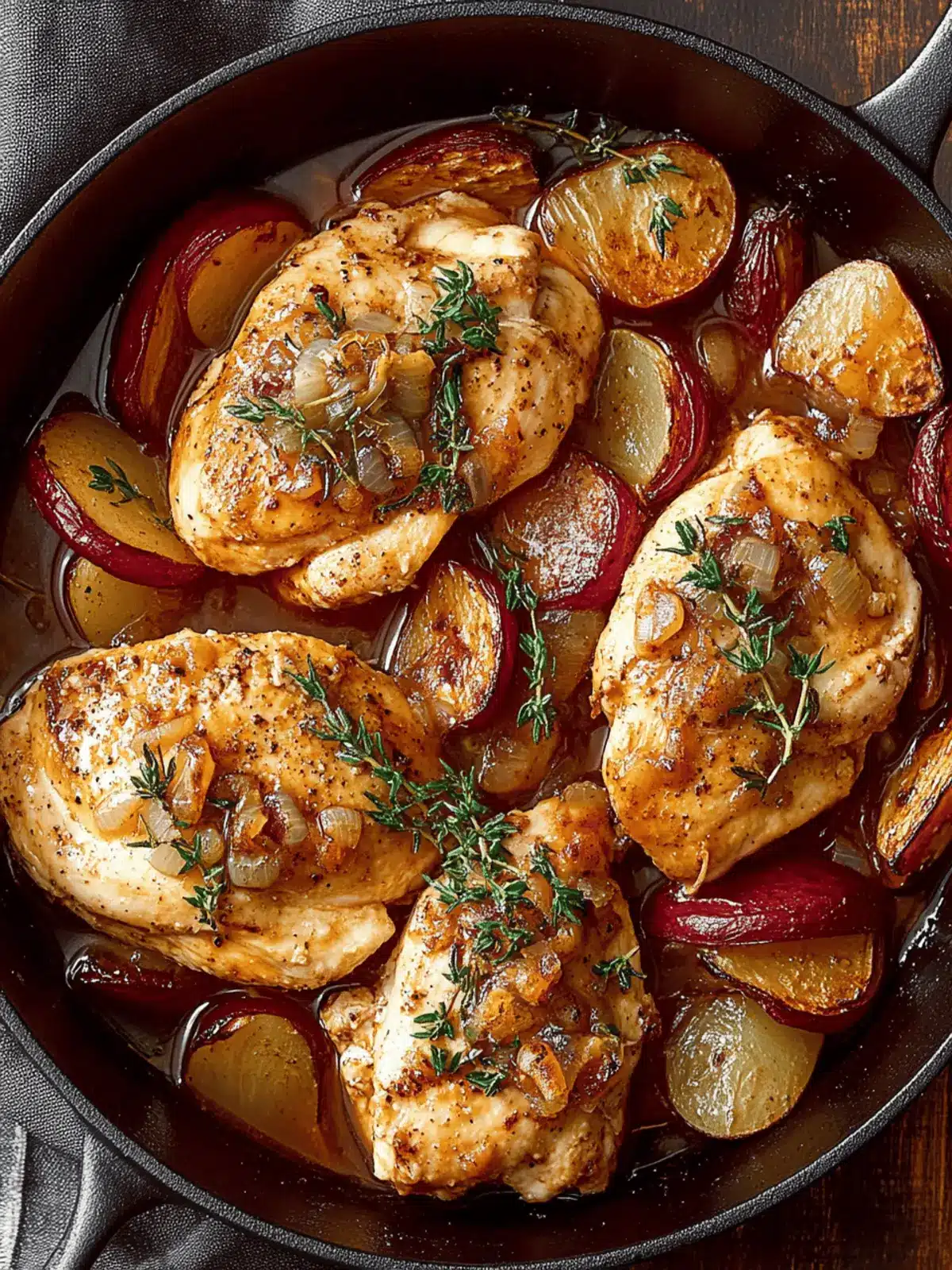 Autumn Harvest Chicken Skillet