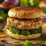 Chicken and Broccoli Burgers