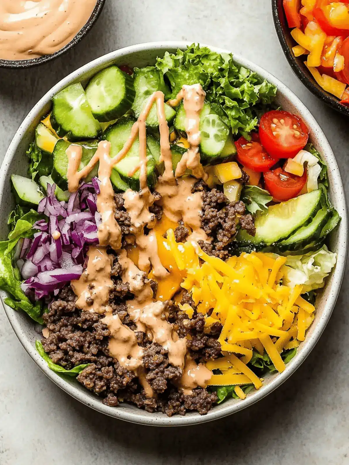 Cheeseburger Salad