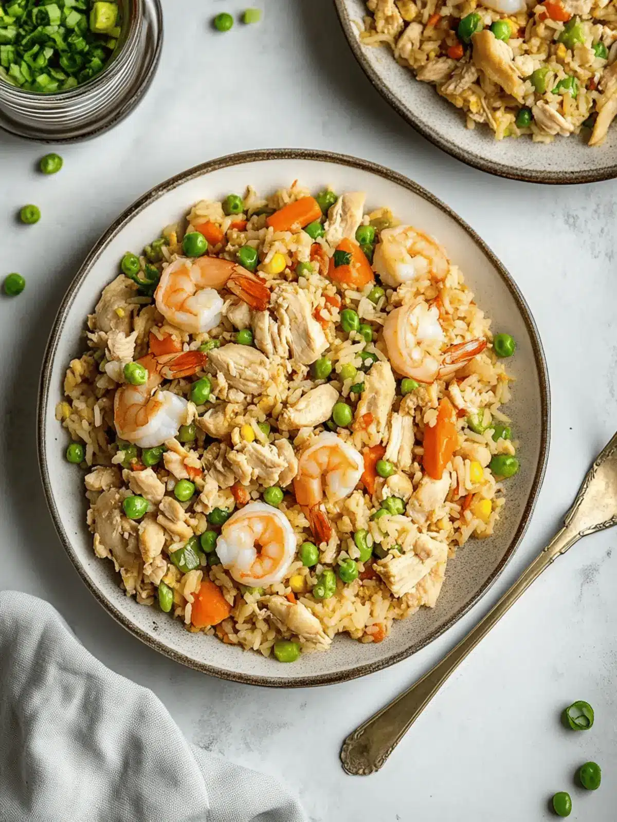 Shrimp and Chicken Fried Rice