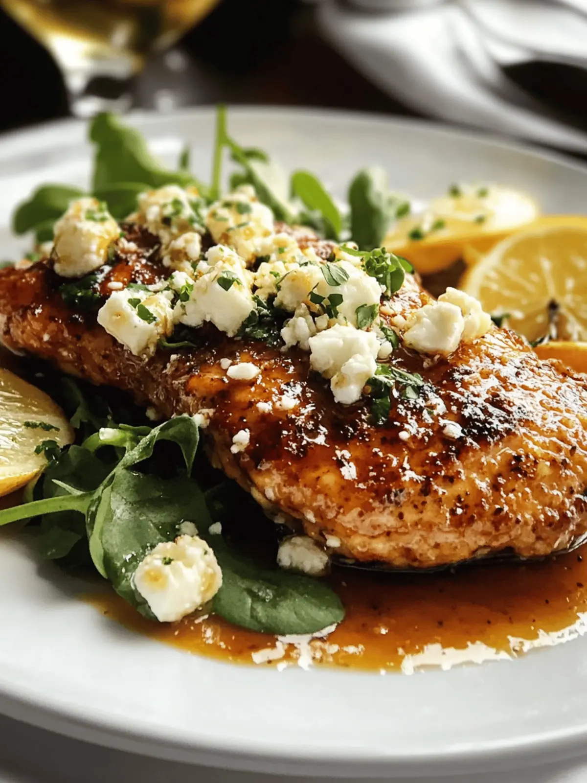 Hot Honey Feta Chicken