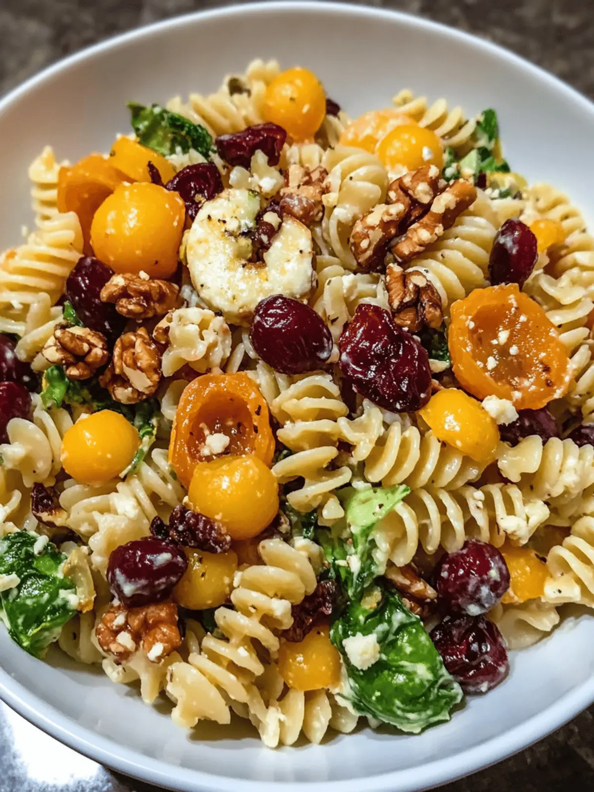 Fall Harvest Pasta Salad