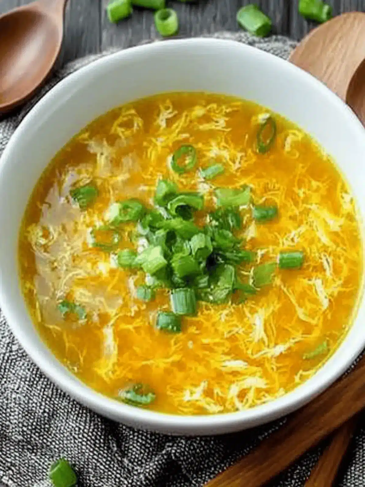 Easy Egg Drop Soup Recipe